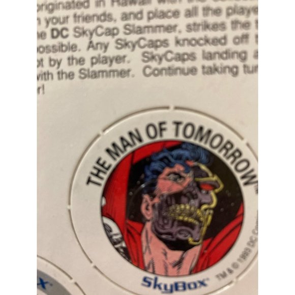 1993 SkyBox DC Comics Skycaps Superman 6" X 5" Promotional Panel - Picture 4 of 8